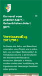 Mobile Screenshot of gruenweissresse.de